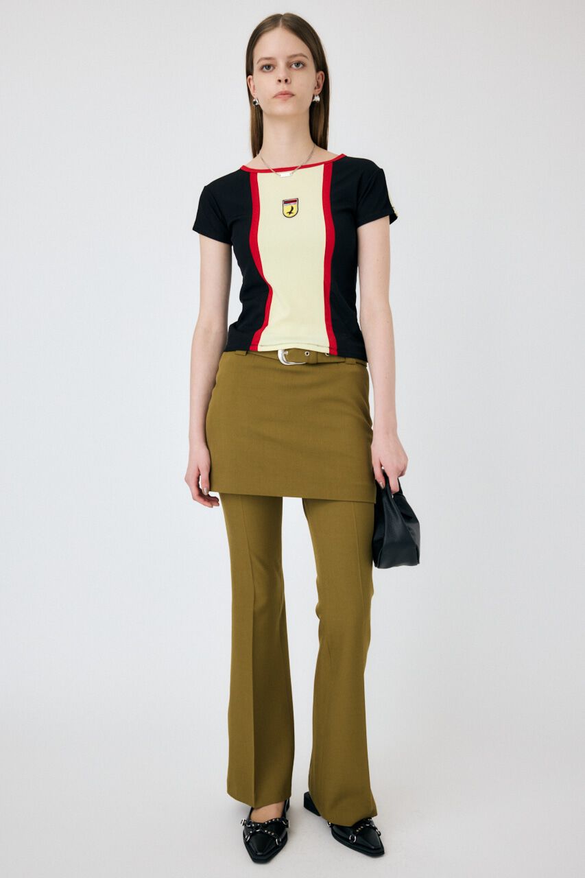 MOUSSY「LOWRISE SKIRT LAYERED フレア」|その他|KHA