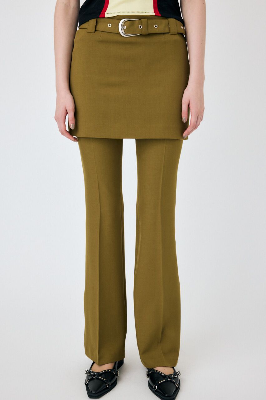 MOUSSY「LOWRISE SKIRT LAYERED フレア」|その他|