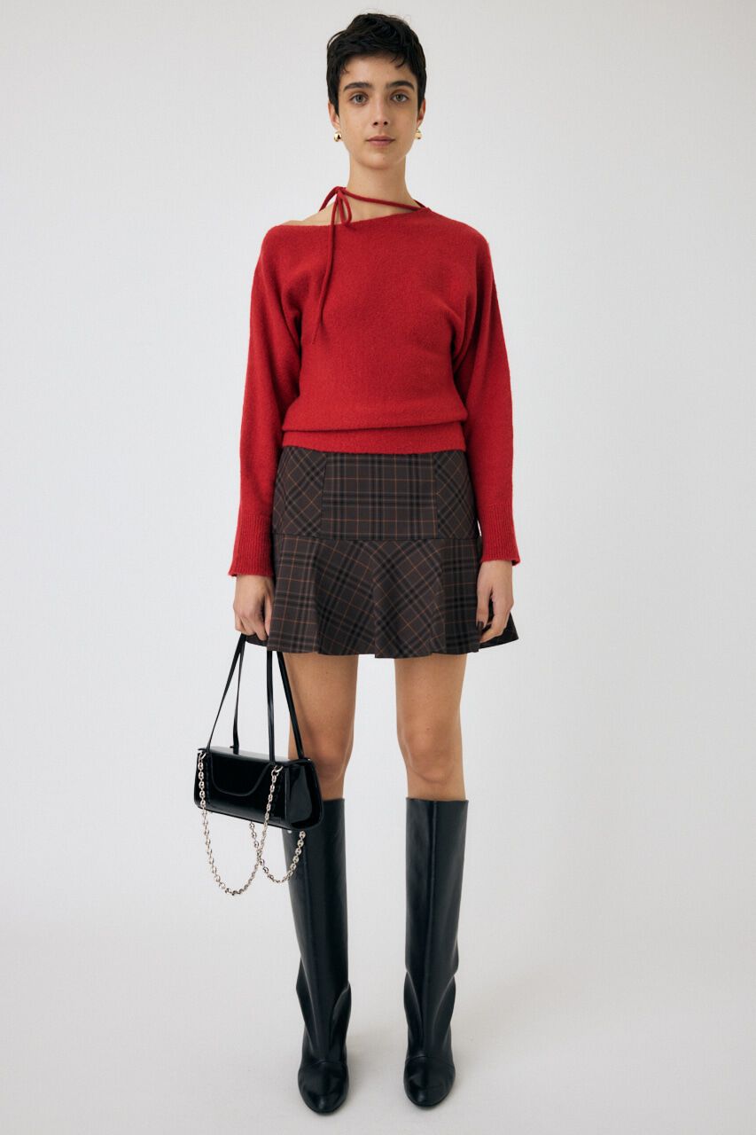 MOUSSY「RANDOM CHECK ミニスカート」|スカート|