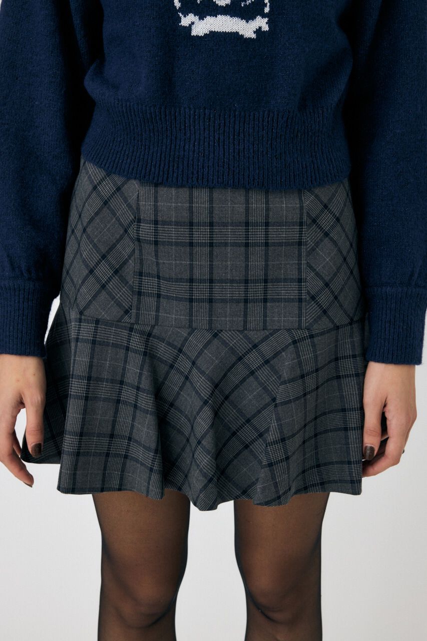 MOUSSY「RANDOM CHECK ミニスカート」|スカート|