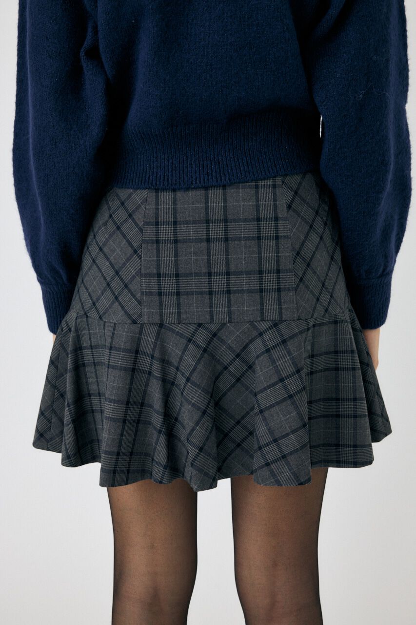 MOUSSY「RANDOM CHECK ミニスカート」|スカート|
