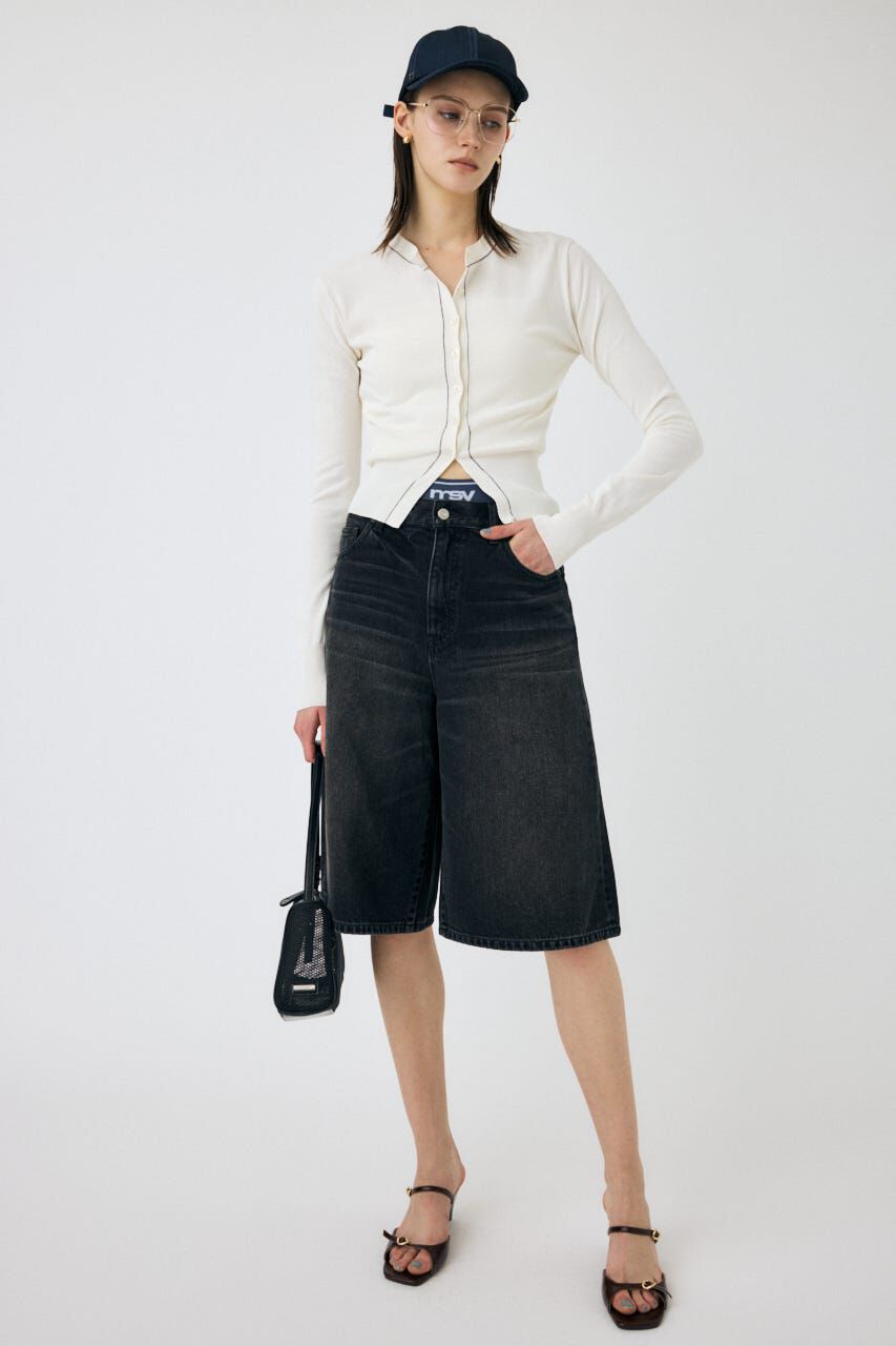 MOUSSY「COLOR STITCH カーディガン」|カーディガン|