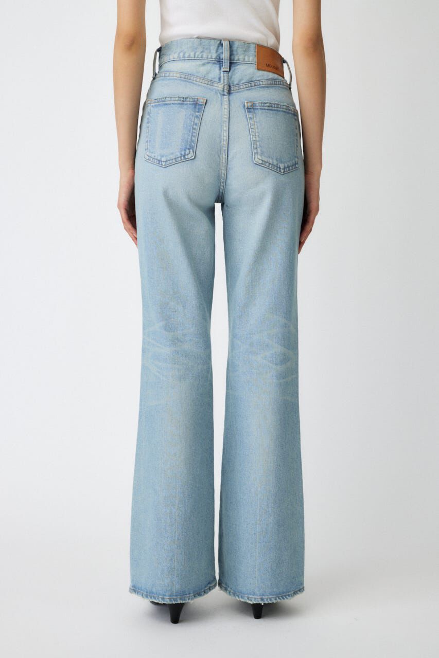 MOUSSY「MVS L/BLU FLARE」|デニム|