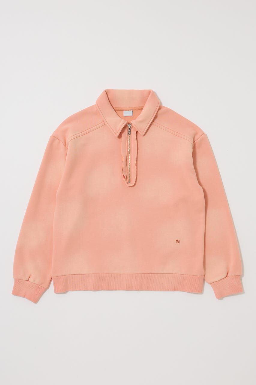 MOUSSY「HALF ZIP SWEAT POLO プルオーバー」|パーカー|