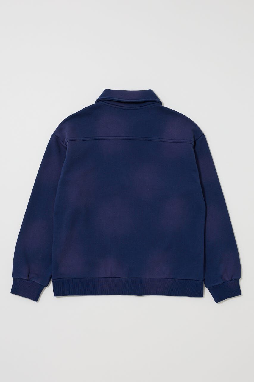 MOUSSY「HALF ZIP SWEAT POLO プルオーバー」|パーカー|