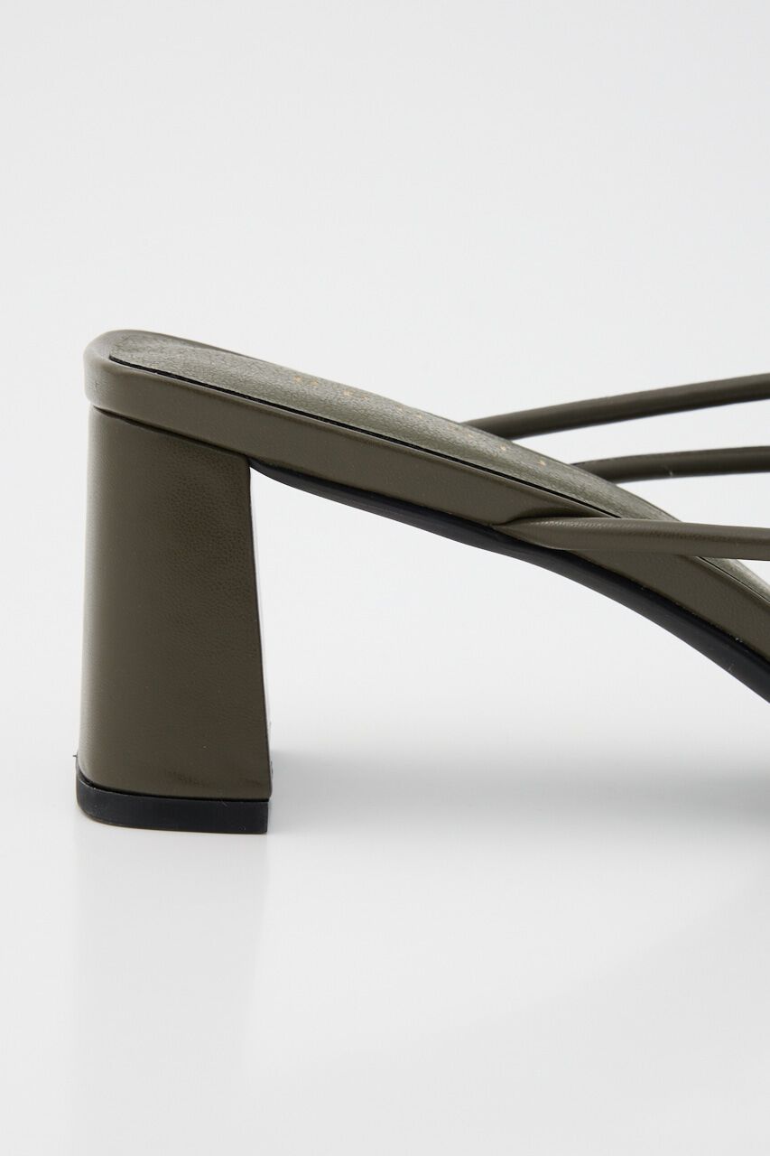 rienda「スリムストリングサンダル」|サンダル|