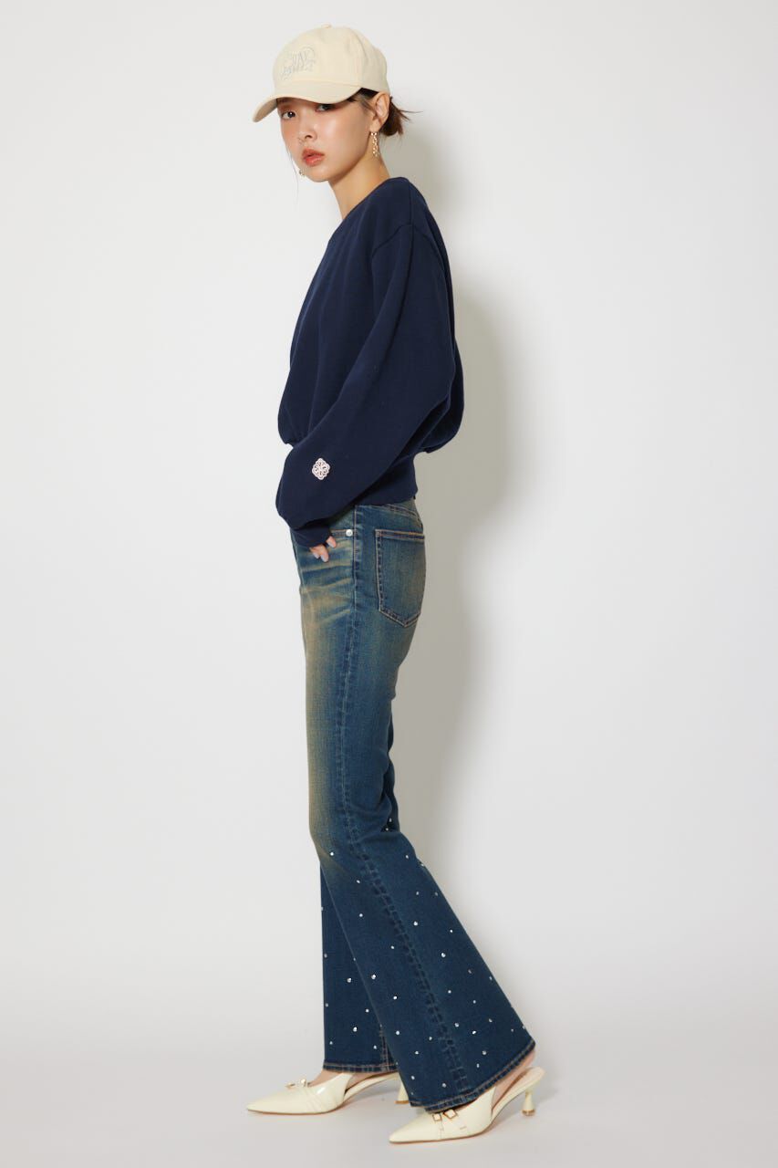 rienda「ワンショルダーボリュームスウェットトップス」|Tシャツ・カットソー|