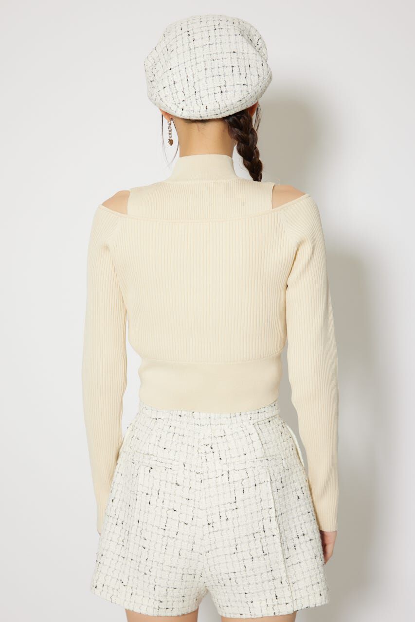 rienda「レイヤードニットトップス」|ニット・セーター|