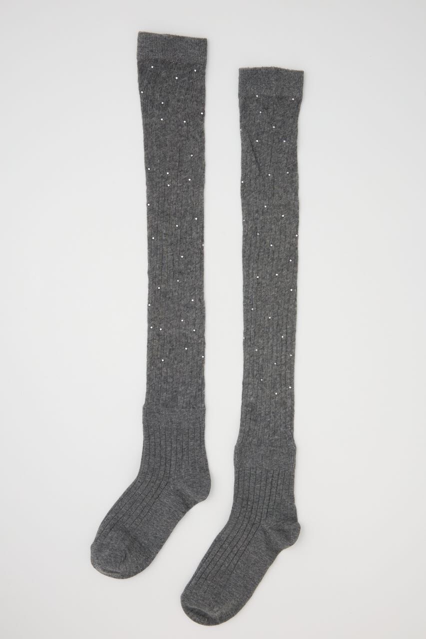 rienda「ストーン付きシアーソックス」|その他|