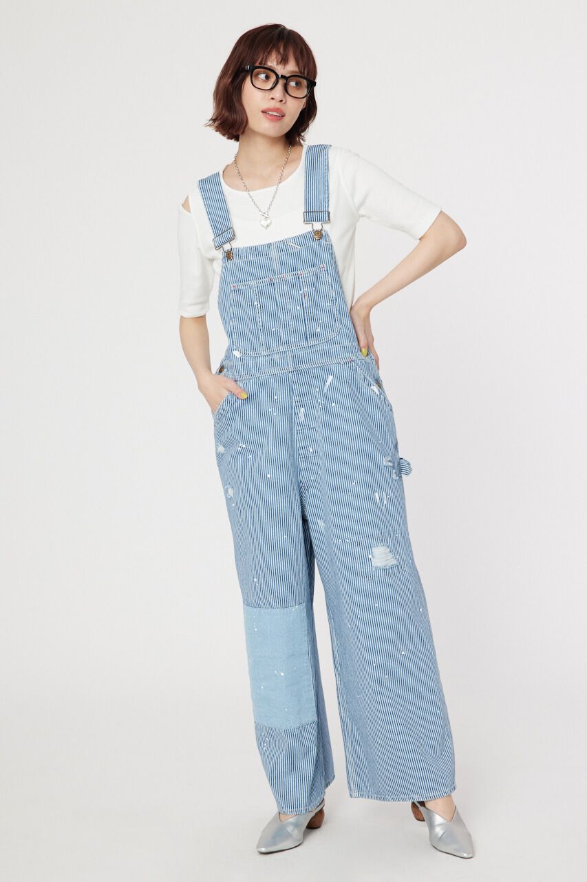 RODEO CROWNS「ヴィンテージライク オーバーオール」|その他|柄NVY5