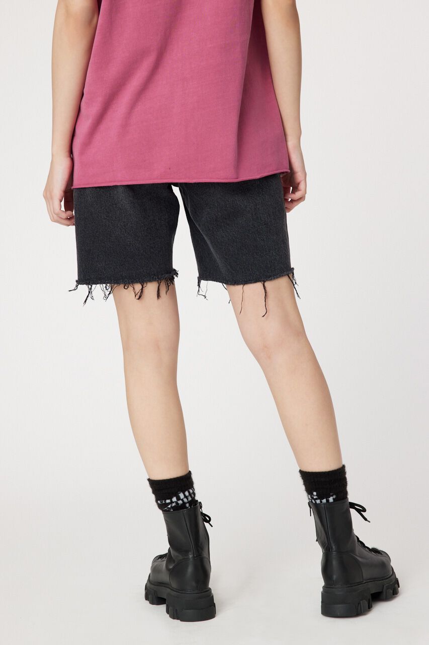 RODEO CROWNS「デニムバイカーショートパンツ」|デニム|