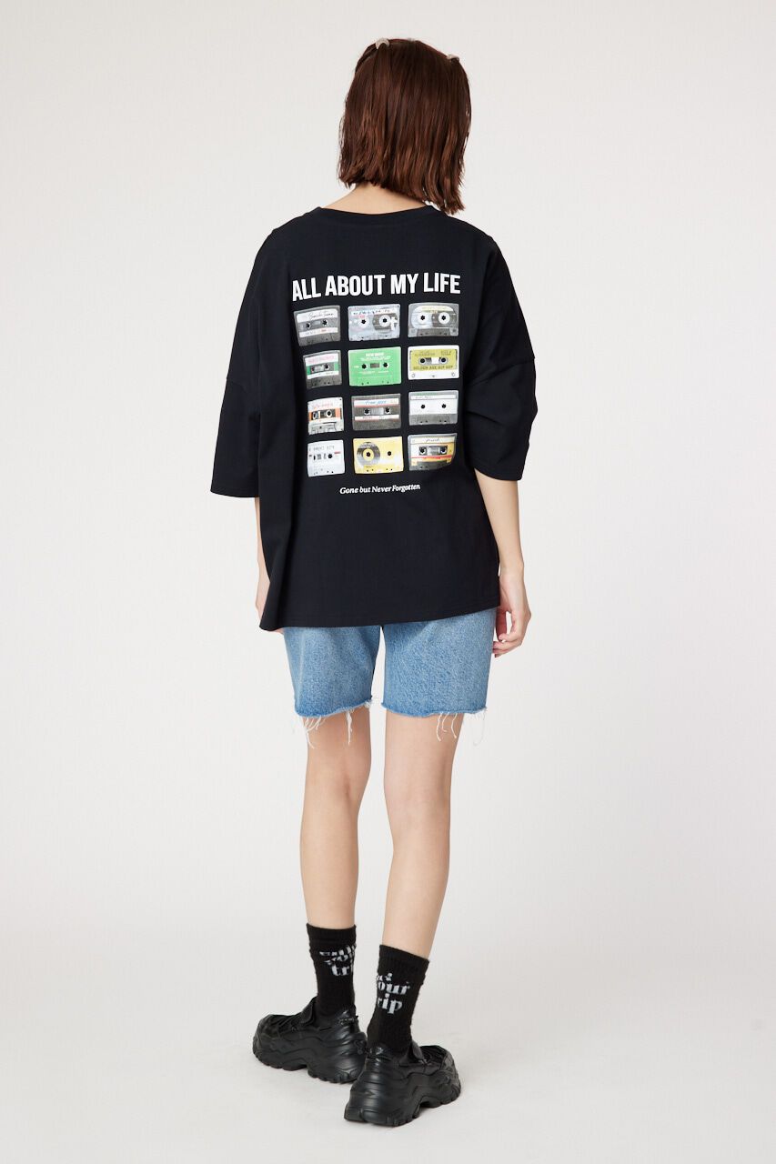 RODEO CROWNS「デニムバイカーショートパンツ」|デニム|