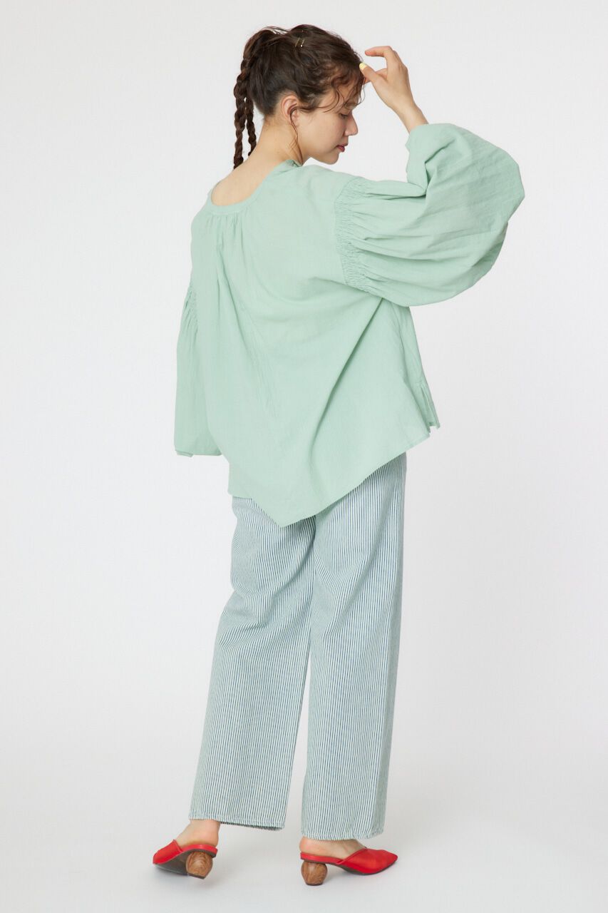 RODEO CROWNS「2WAY リネンカフタンブラウス」|シャツ・ブラウス|