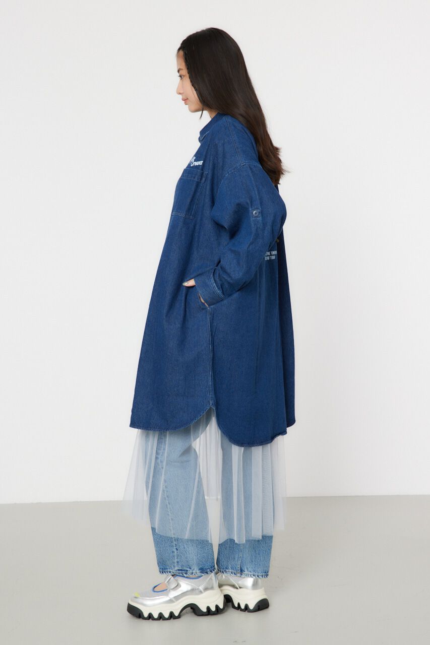 RODEO CROWNS「ATTRACTIVEミリタリーシャツワンピース」|ワンピース|