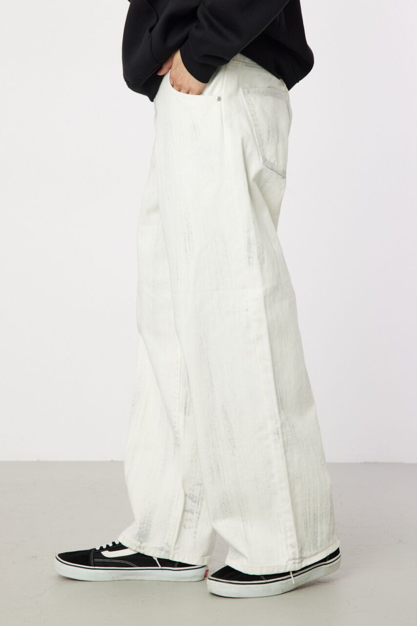 RODEO CROWNS「foiled デニムパンツ」|デニム|