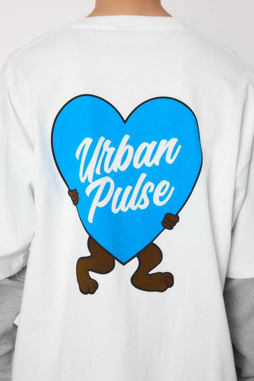 RODEO CROWNS「ハートパネルレイヤードロングスリーブTシャツ」|Tシャツ・カットソー|