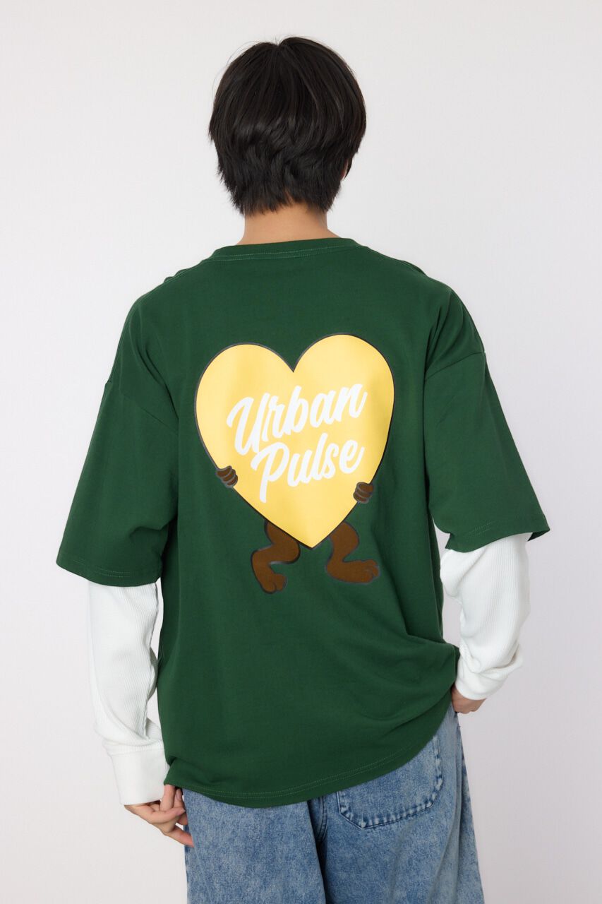 RODEO CROWNS「ハートパネルレイヤードロングスリーブTシャツ」|Tシャツ・カットソー|