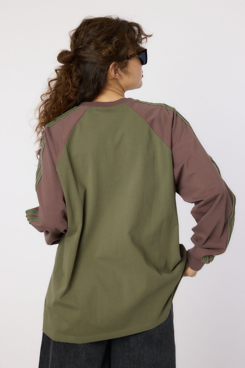 RODEO CROWNS「ラインHOUSTON ロングスリーブTシャツ」|Tシャツ・カットソー|