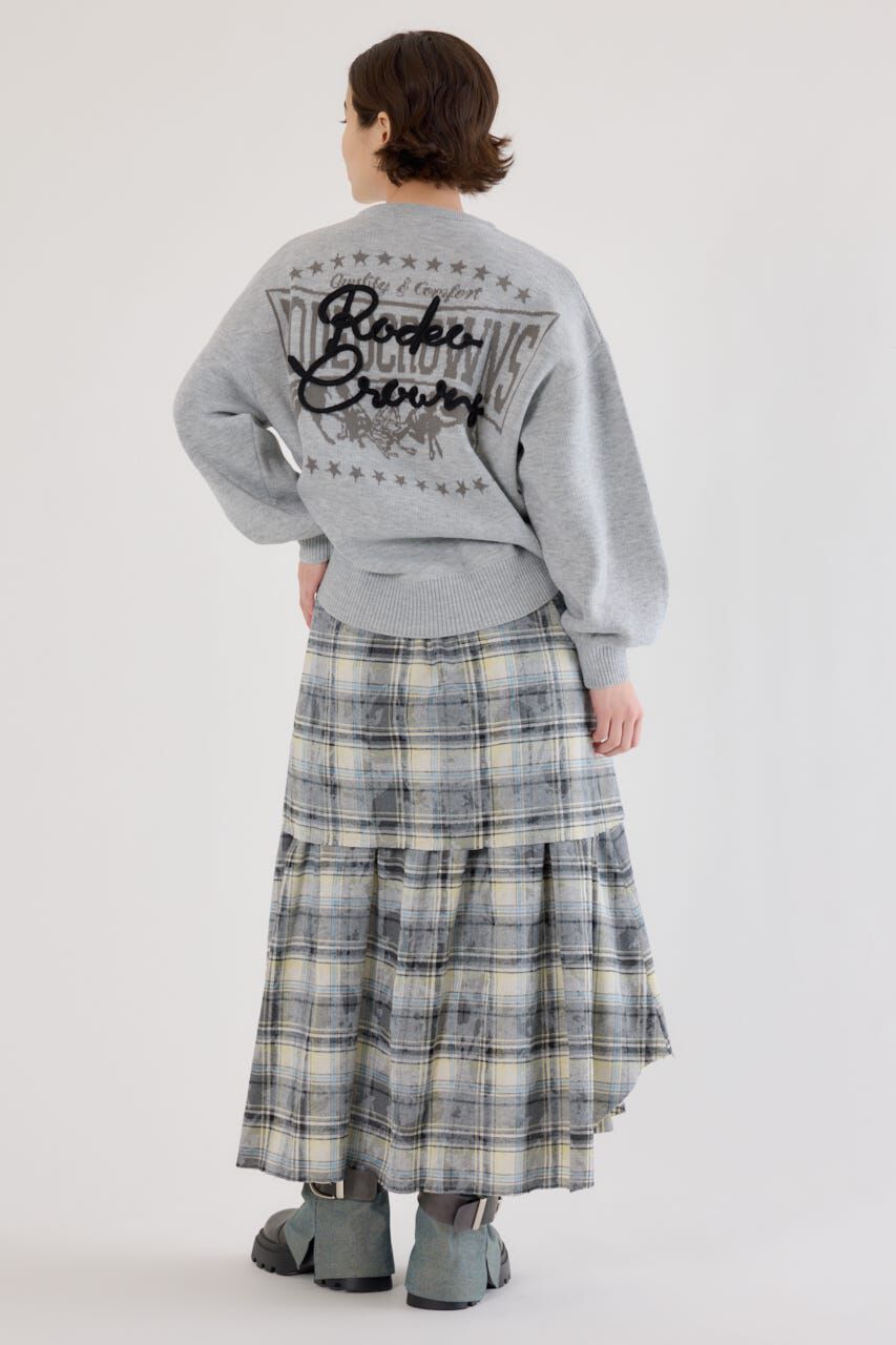 RODEO CROWNS「ヴィンテージチェックシャツスカート」|スカート|