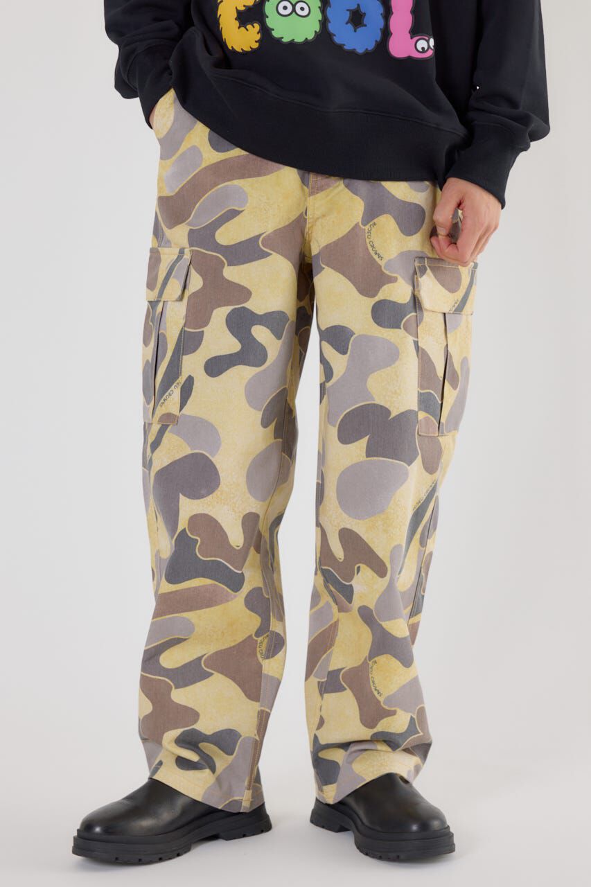 RODEO CROWNS「カモフラカーゴパンツ」|その他|柄YEL5