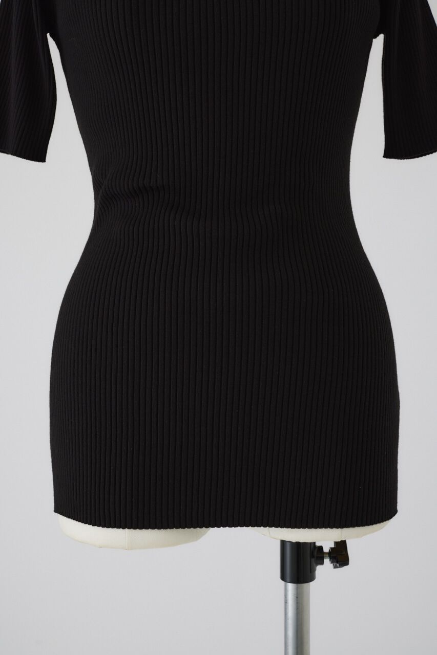RIM.ARK 「Both v half sleeve tops」|ニット・セーター|