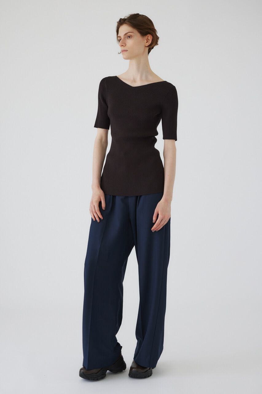 RIM.ARK 「Both v half sleeve tops」|ニット・セーター|