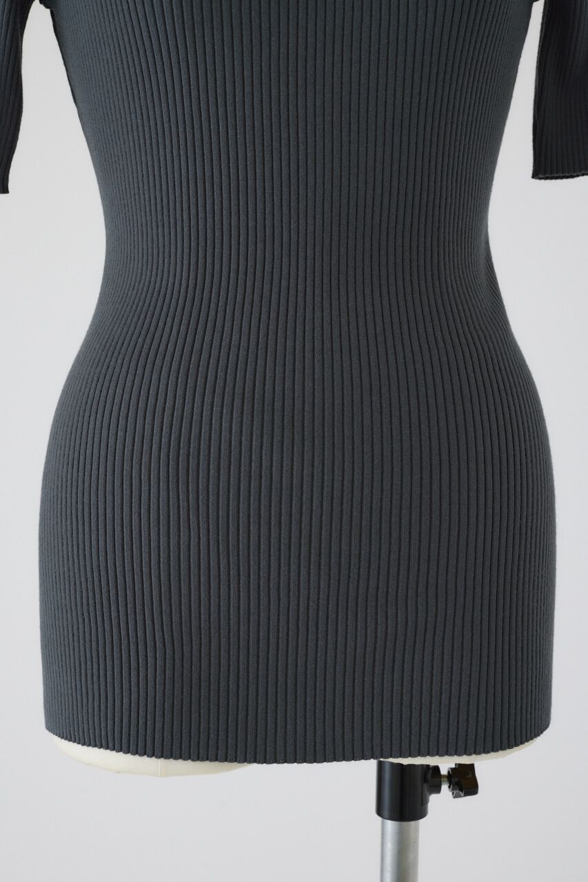 RIM.ARK 「Both v half sleeve tops」|ニット・セーター|