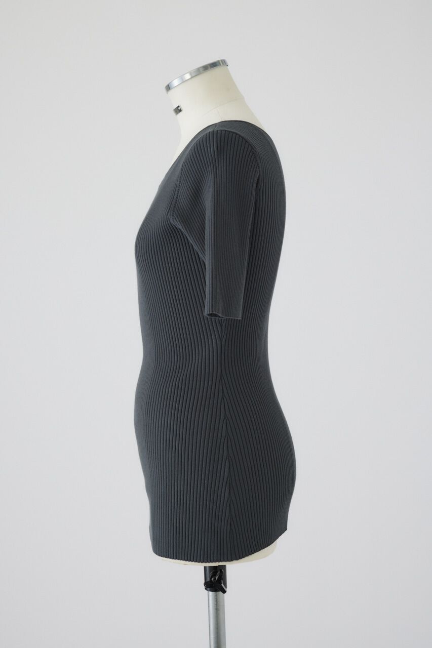 RIM.ARK 「Both v half sleeve tops」|ニット・セーター|