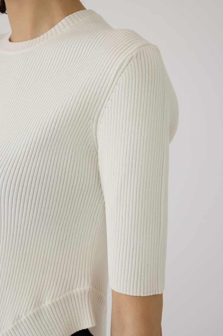 RIM.ARK 「Round hem knit tops」|ニット・セーター|