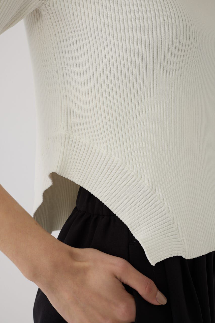 RIM.ARK 「Round hem knit tops」|ニット・セーター|