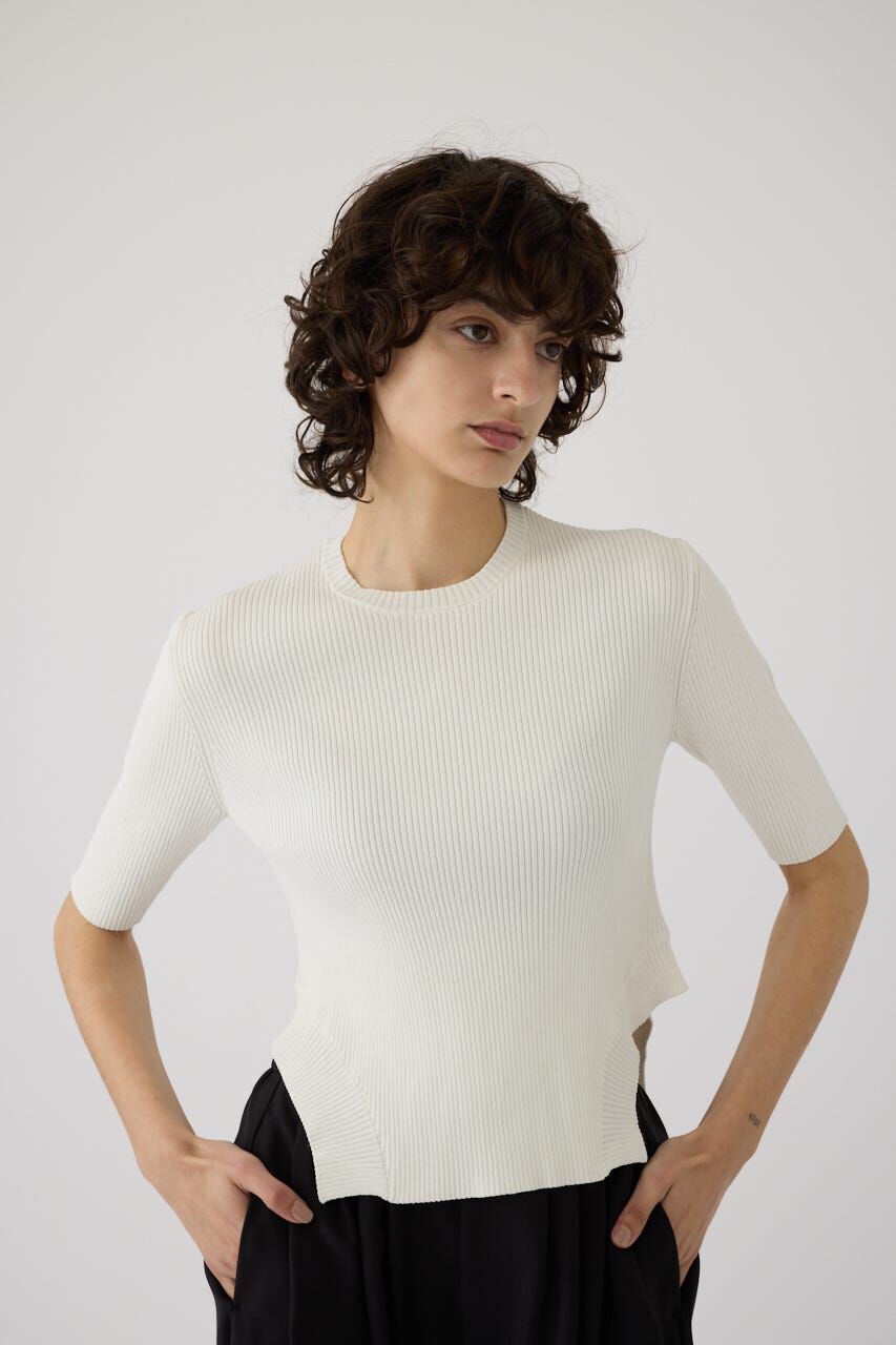 RIM.ARK 「Round hem knit tops」|ニット・セーター|