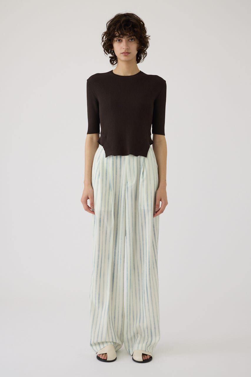 RIM.ARK 「Round hem knit tops」|ニット・セーター|BRN