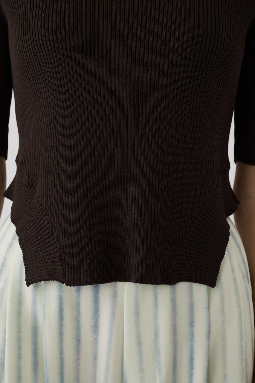RIM.ARK 「Round hem knit tops」|ニット・セーター|