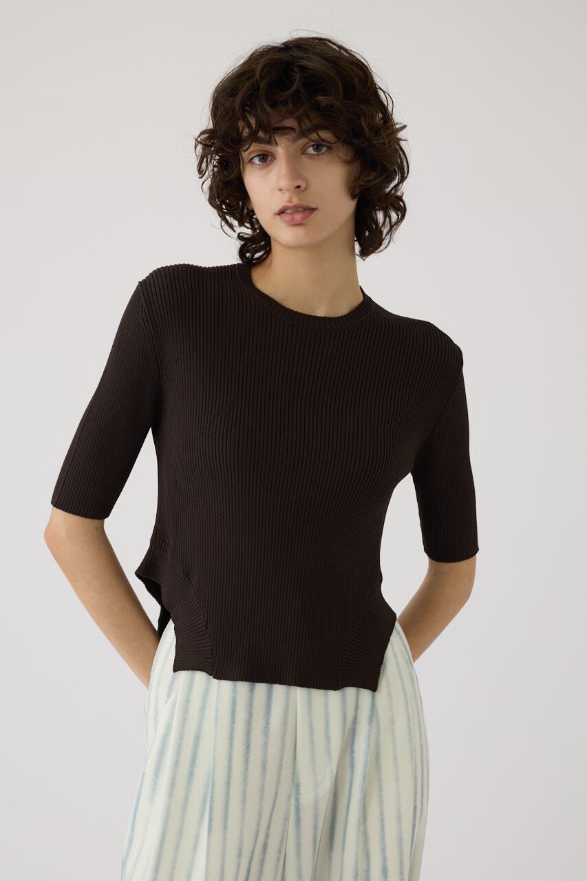RIM.ARK 「Round hem knit tops」|ニット・セーター|