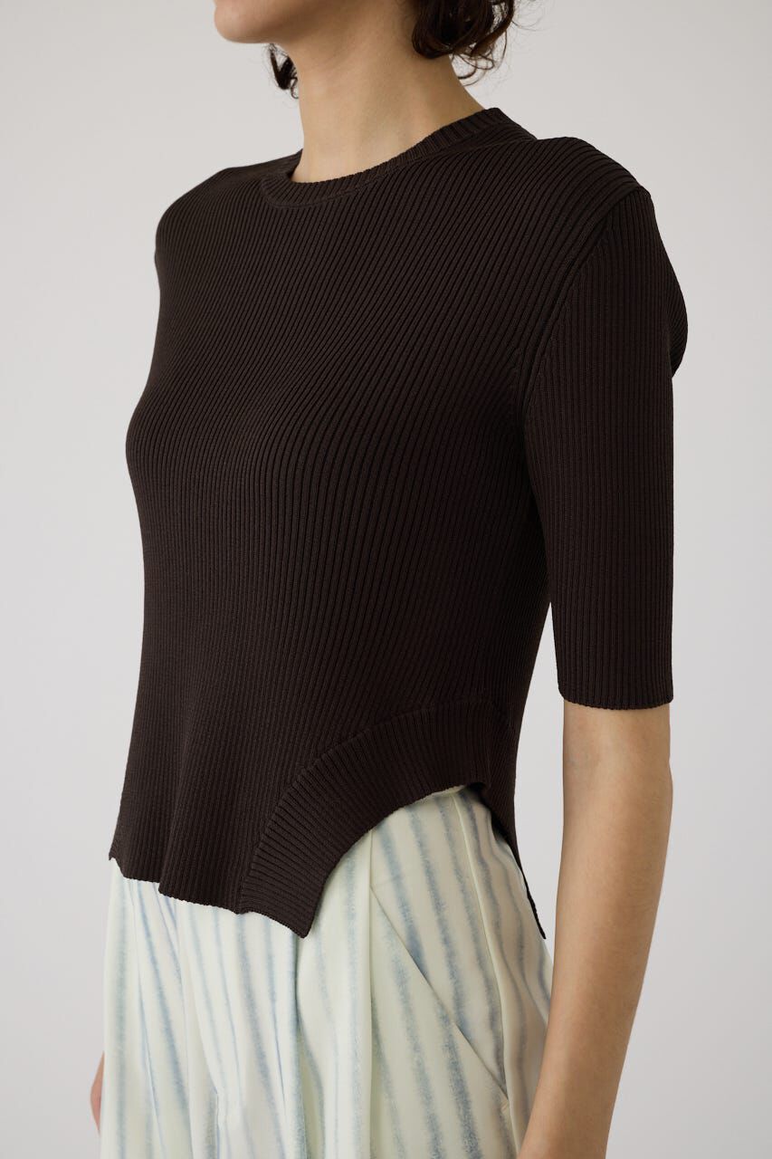 RIM.ARK 「Round hem knit tops」|ニット・セーター|