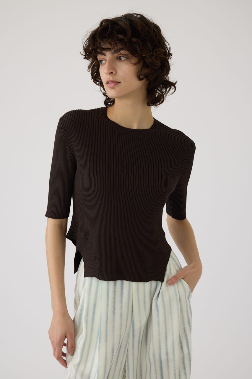 RIM.ARK 「Round hem knit tops」|ニット・セーター|