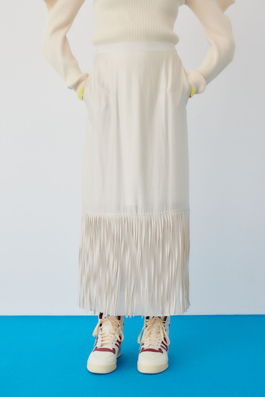 HeRIN.CYE「Fringe skirt」|スカート|
