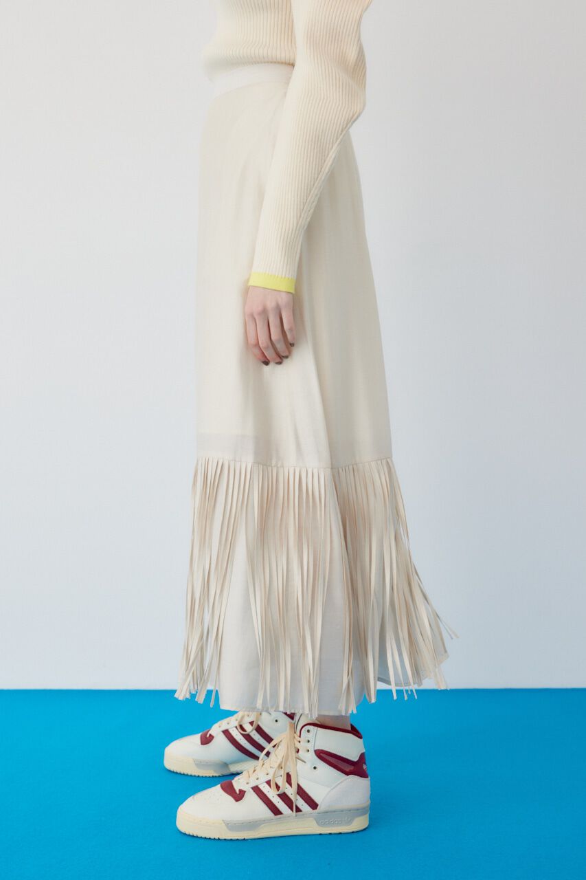 HeRIN.CYE「Fringe skirt」|スカート|