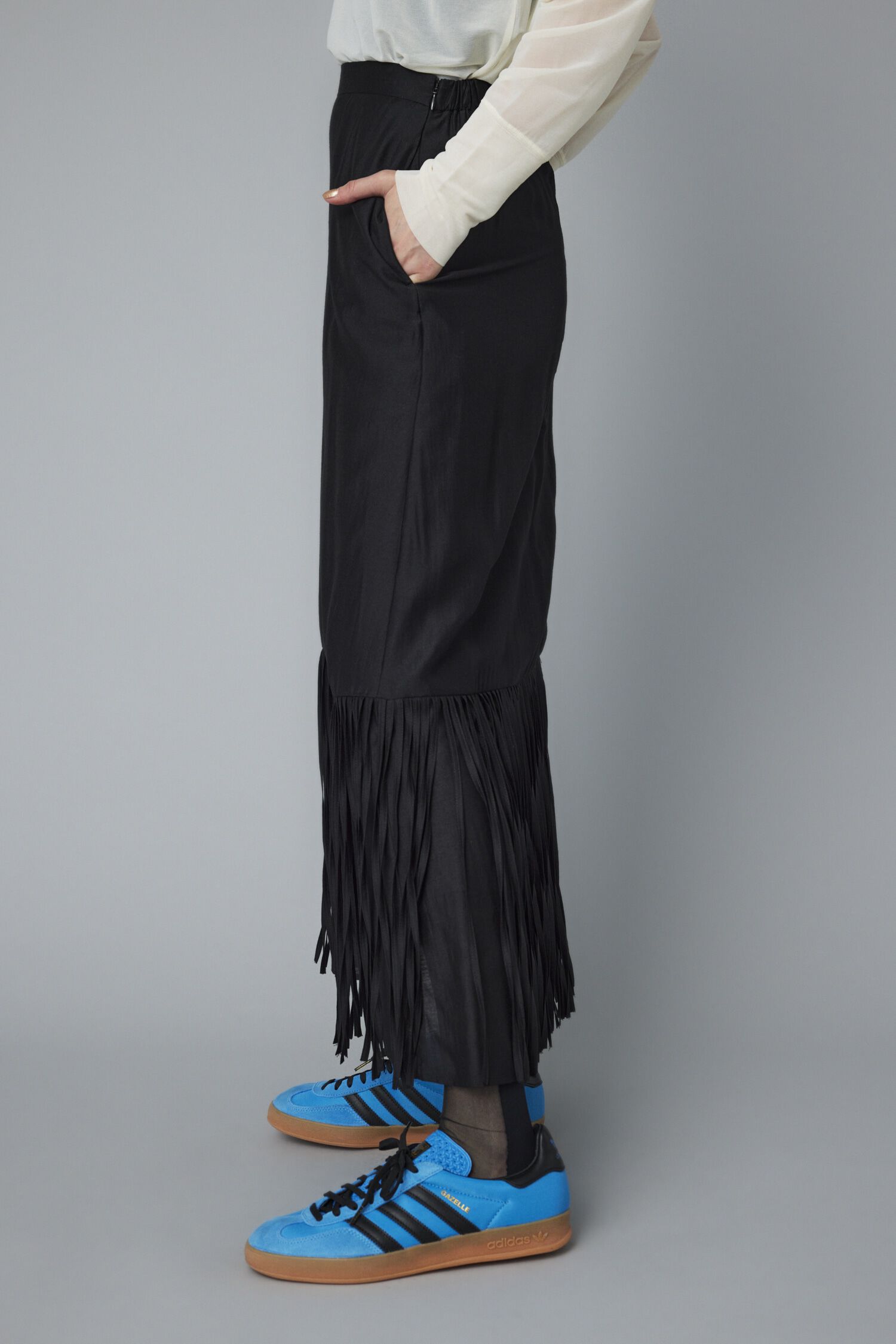 HeRIN.CYE「Fringe skirt」|スカート|