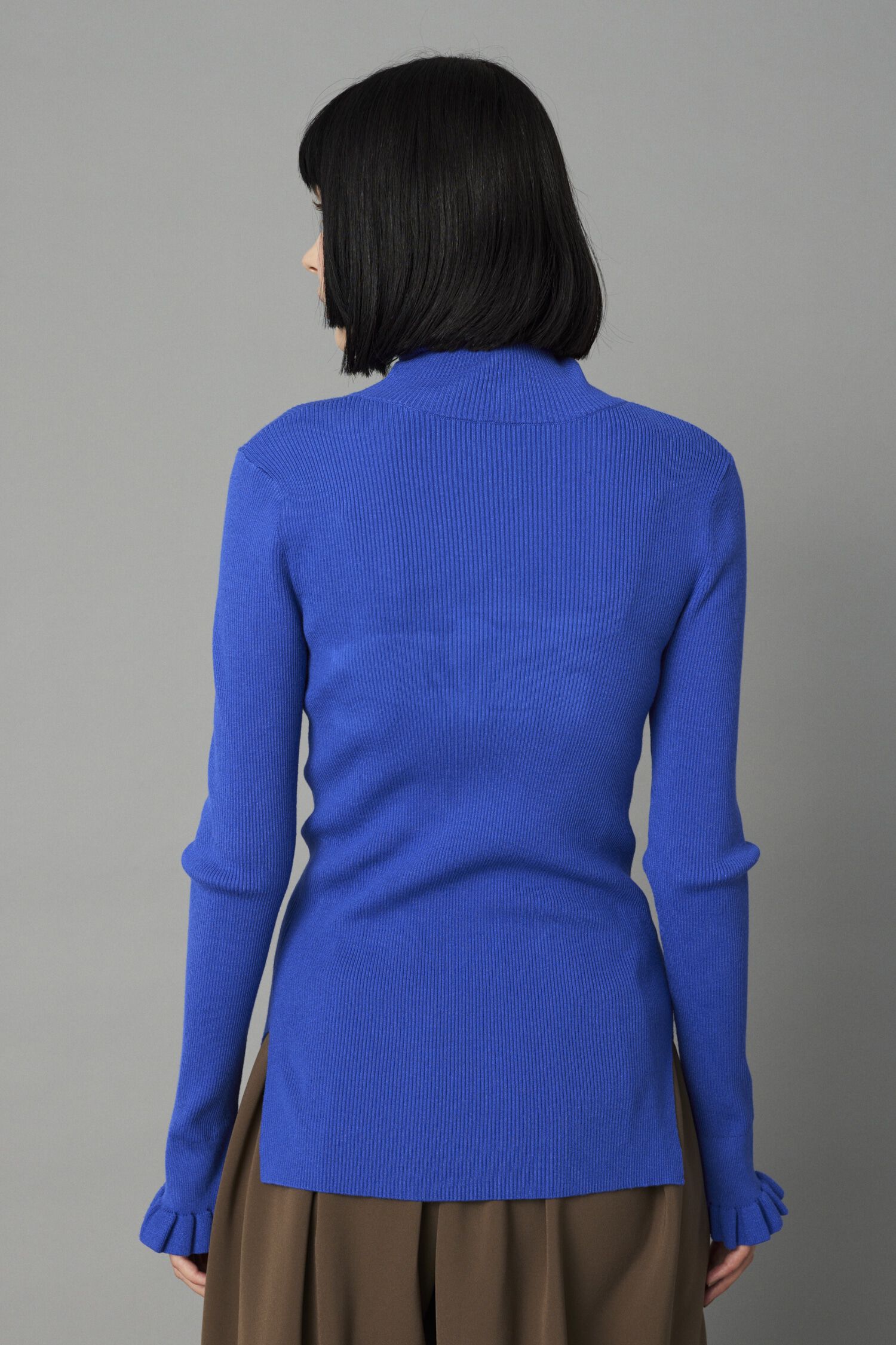 HeRIN.CYE「Cuff frill knit tops」|ニット・セーター|