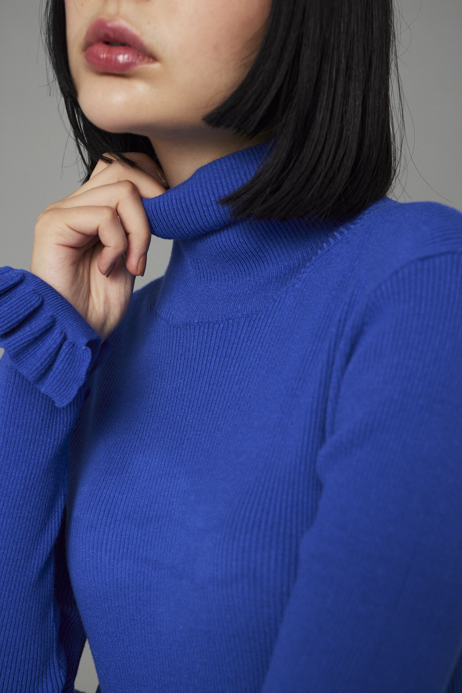 HeRIN.CYE「Cuff frill knit tops」|ニット・セーター|