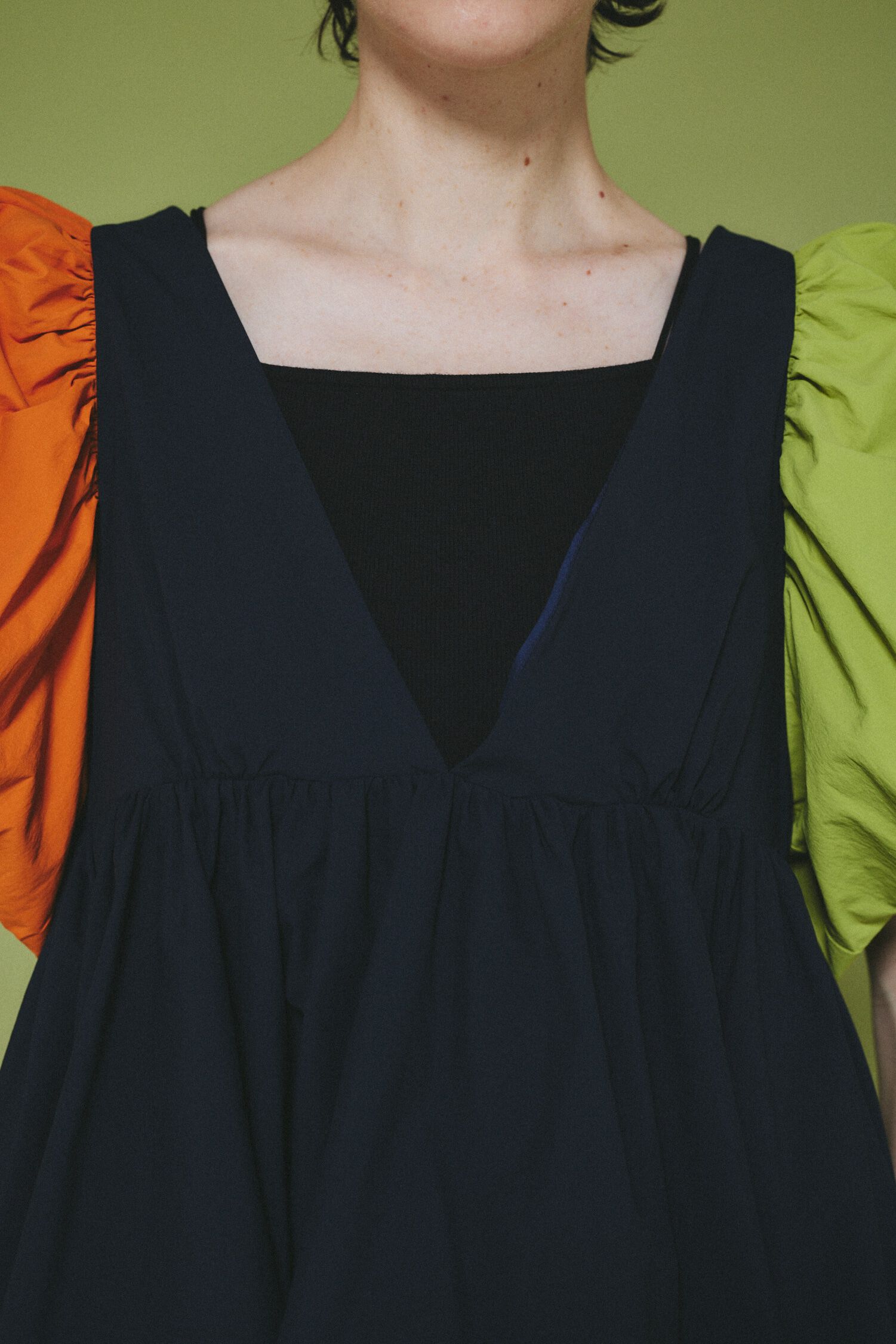 HeRIN.CYE「2way balloon hem tops」|シャツ・ブラウス|