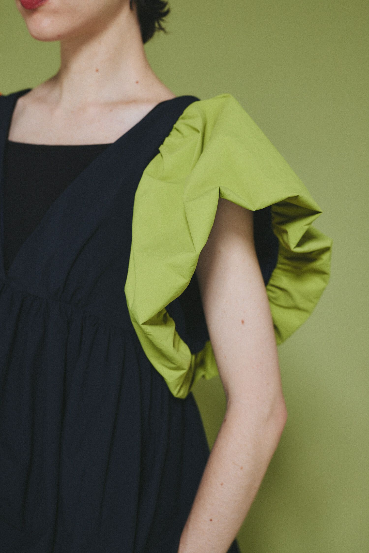 HeRIN.CYE「2way balloon hem tops」|シャツ・ブラウス|