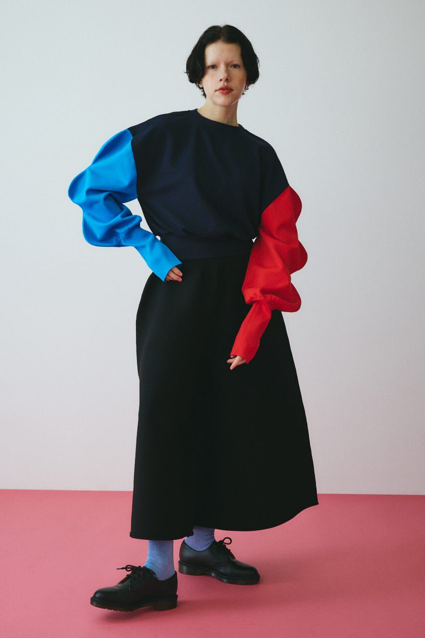 HeRIN.CYE「［予約］Mountain sleeve tops」|Tシャツ・カットソー|