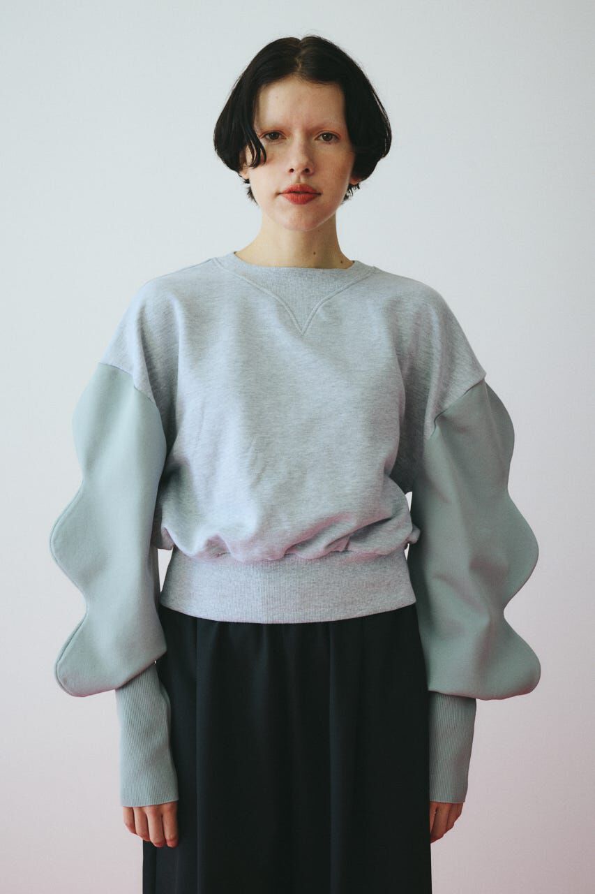 HeRIN.CYE「［予約］Mountain sleeve tops」|Tシャツ・カットソー|GRY