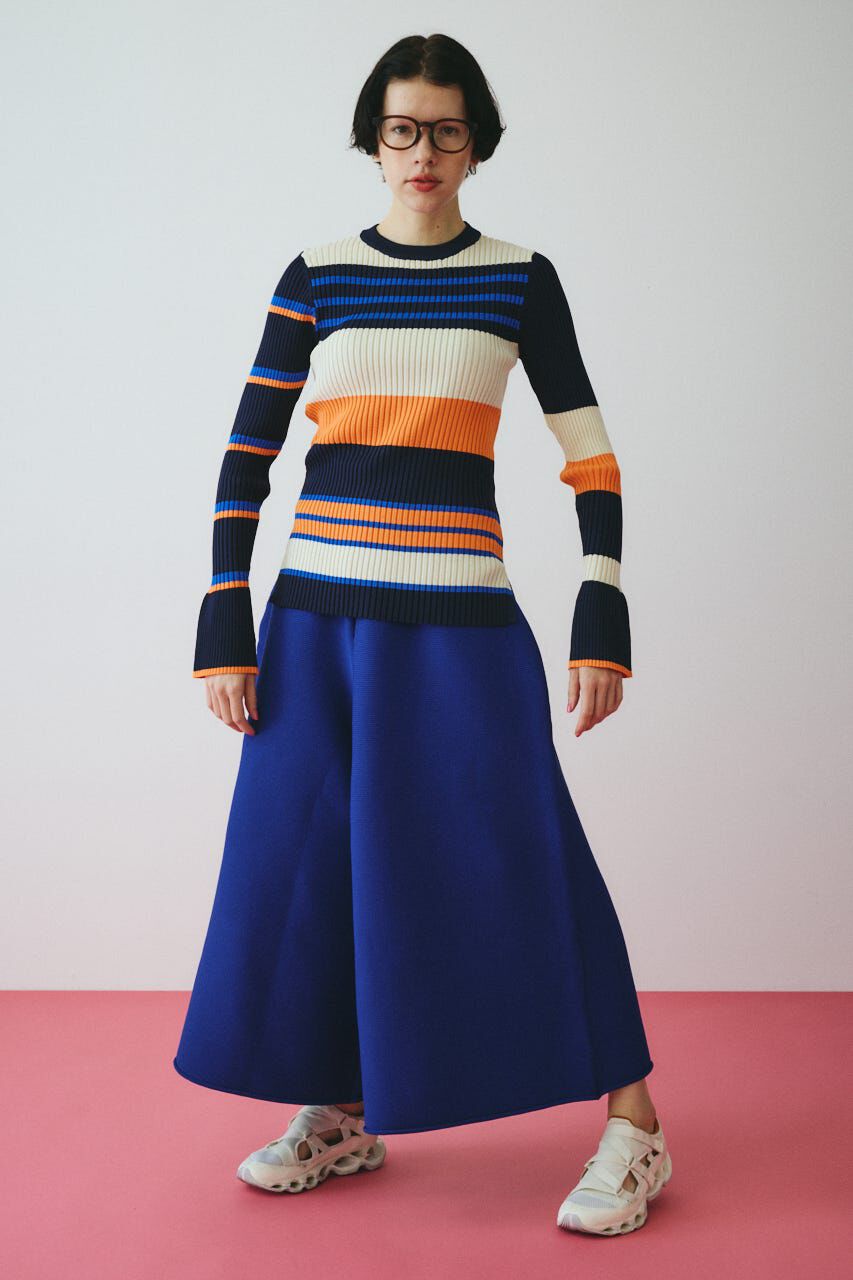 HeRIN.CYE「［予約］Randam Border knit tops」|ニット・セーター|