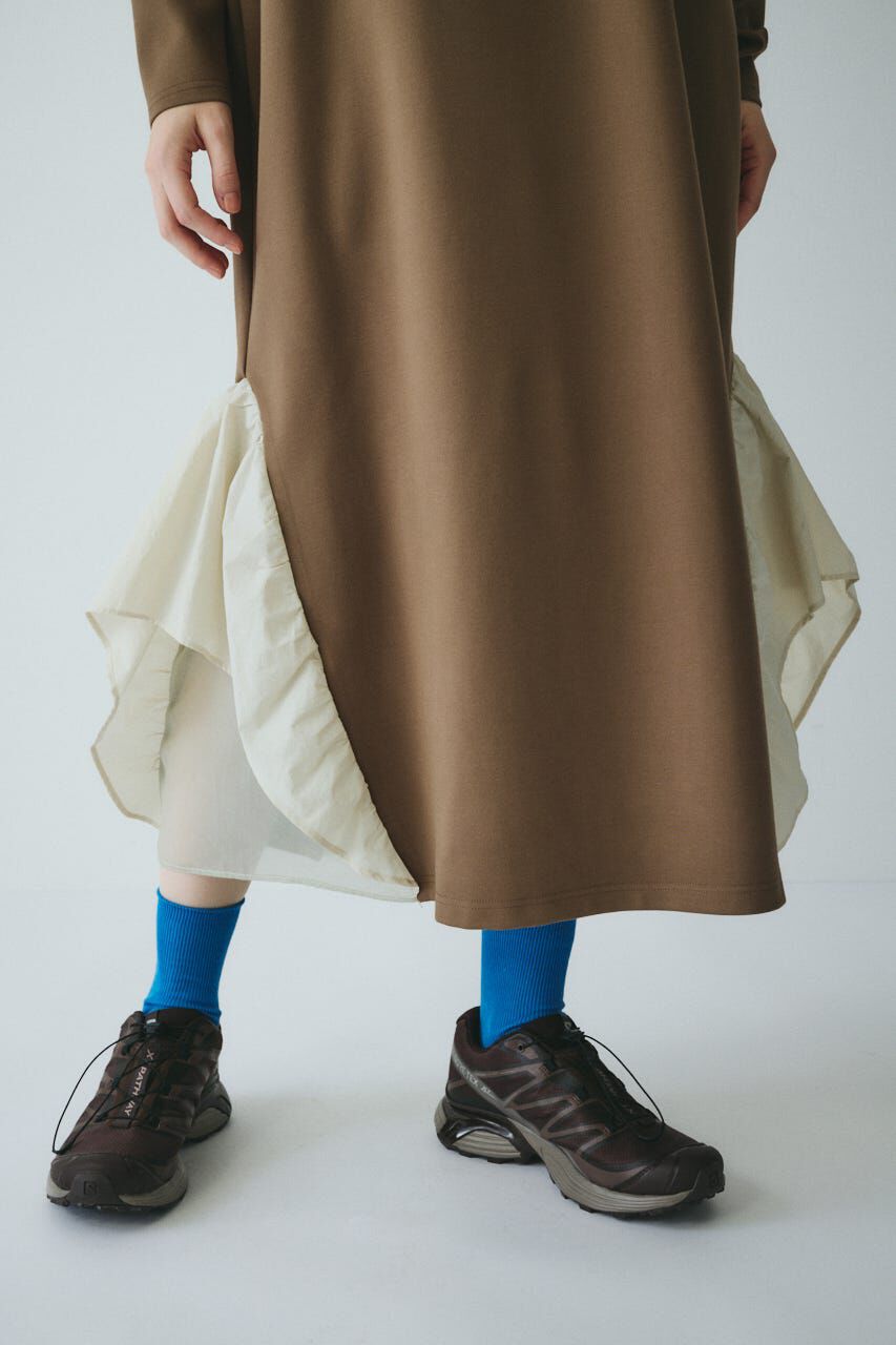 HeRIN.CYE「［予約］Many gather hem dress」|ワンピース|