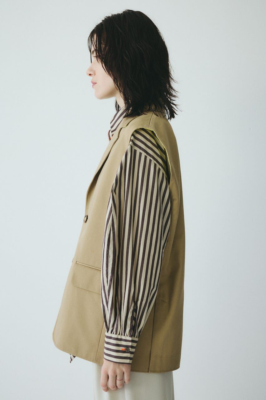 HeRIN.CYE「［予約］Big vest」|ダウンベスト・ベスト|