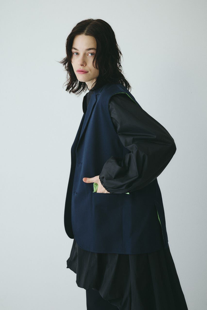 HeRIN.CYE「［予約］Big vest」|ダウンベスト・ベスト|