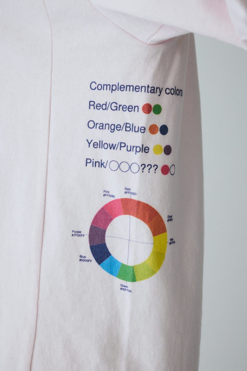 HeRIN.CYE「［予約］Side print long T-shirt」|Tシャツ・カットソー|